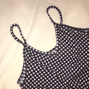 PacSun gingham tank